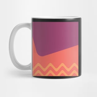 Abstract shapes Square and zigzag Mug